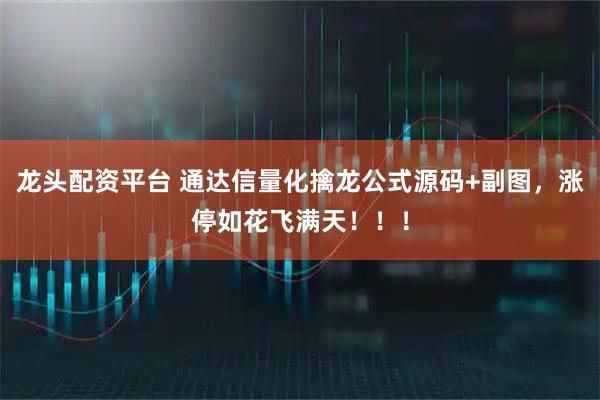 龙头配资平台 通达信量化擒龙公式源码+副图，涨停如花飞满天！！！
