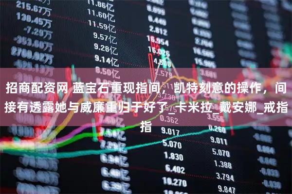 招商配资网 蓝宝石重现指间，凯特刻意的操作，间接有透露她与威廉重归于好了_卡米拉_戴安娜_戒指